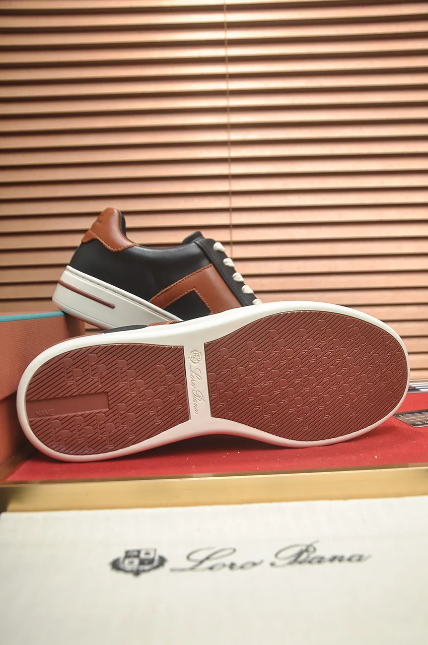 Men's men's shoes 💰580💶[𝐥𝐨𝐫𝐨 𝐏𝐢𝐚𝐧𝐚] lp classic loafers, an Italian treasure brand, the only brand that can match Hermès! Only after wearing it do we realize that we cannot let down our feet. The upper is imported cashmere, the lining of water-dyed cowhide ➕ the cowhide feet, the official original glass rubber outsole, and the pendant. Exclusive original packaging (tag ➕ brand paper ➕ outer box ➕ hand bag) code number: 38-46 (45 46 customized)